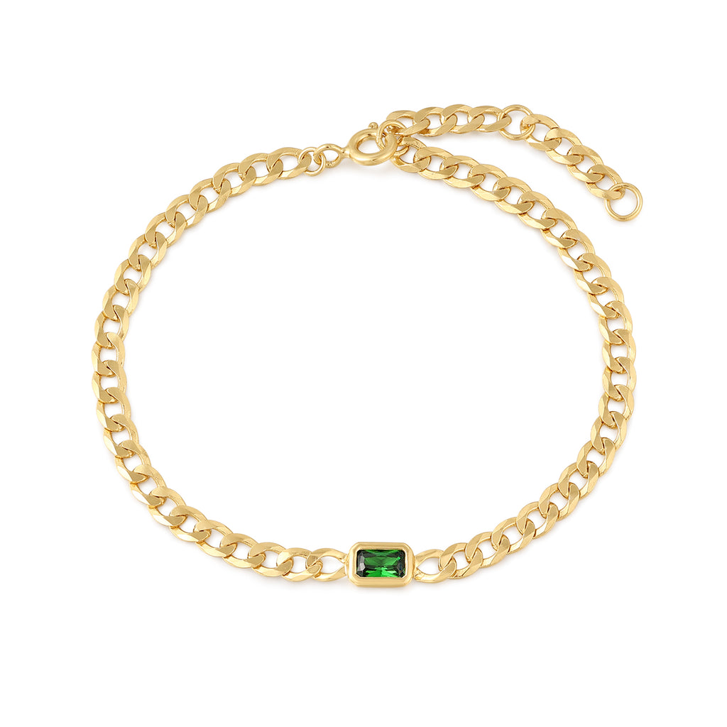 Bracelet Cuban Green