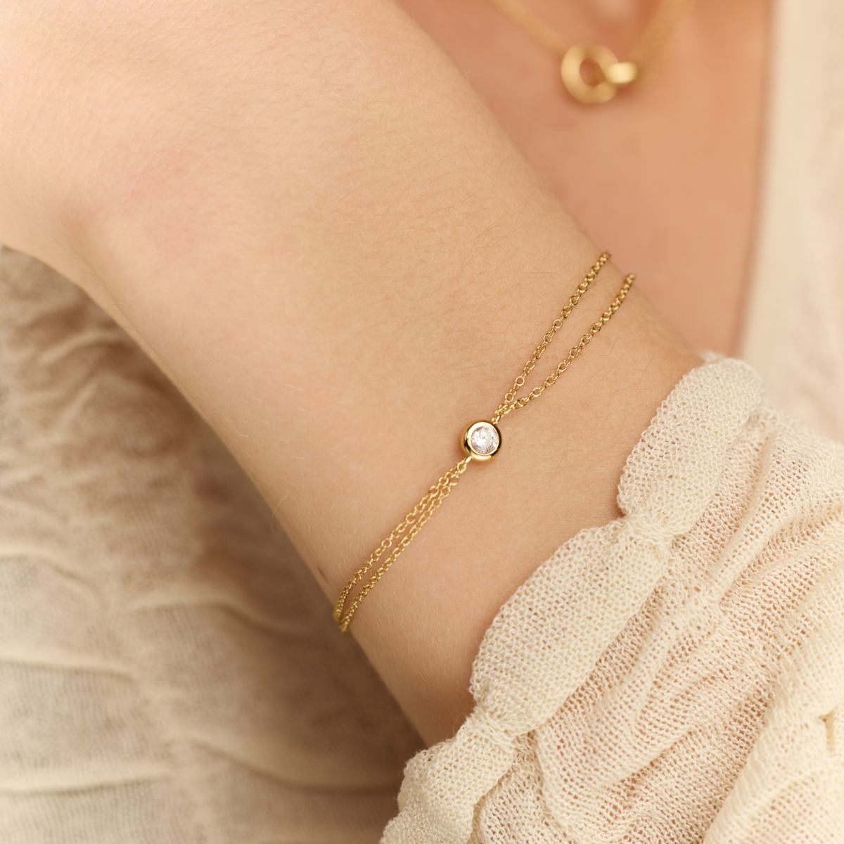 Bracelet Double Chain June