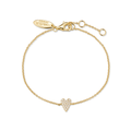 Bracelet Heart Pave