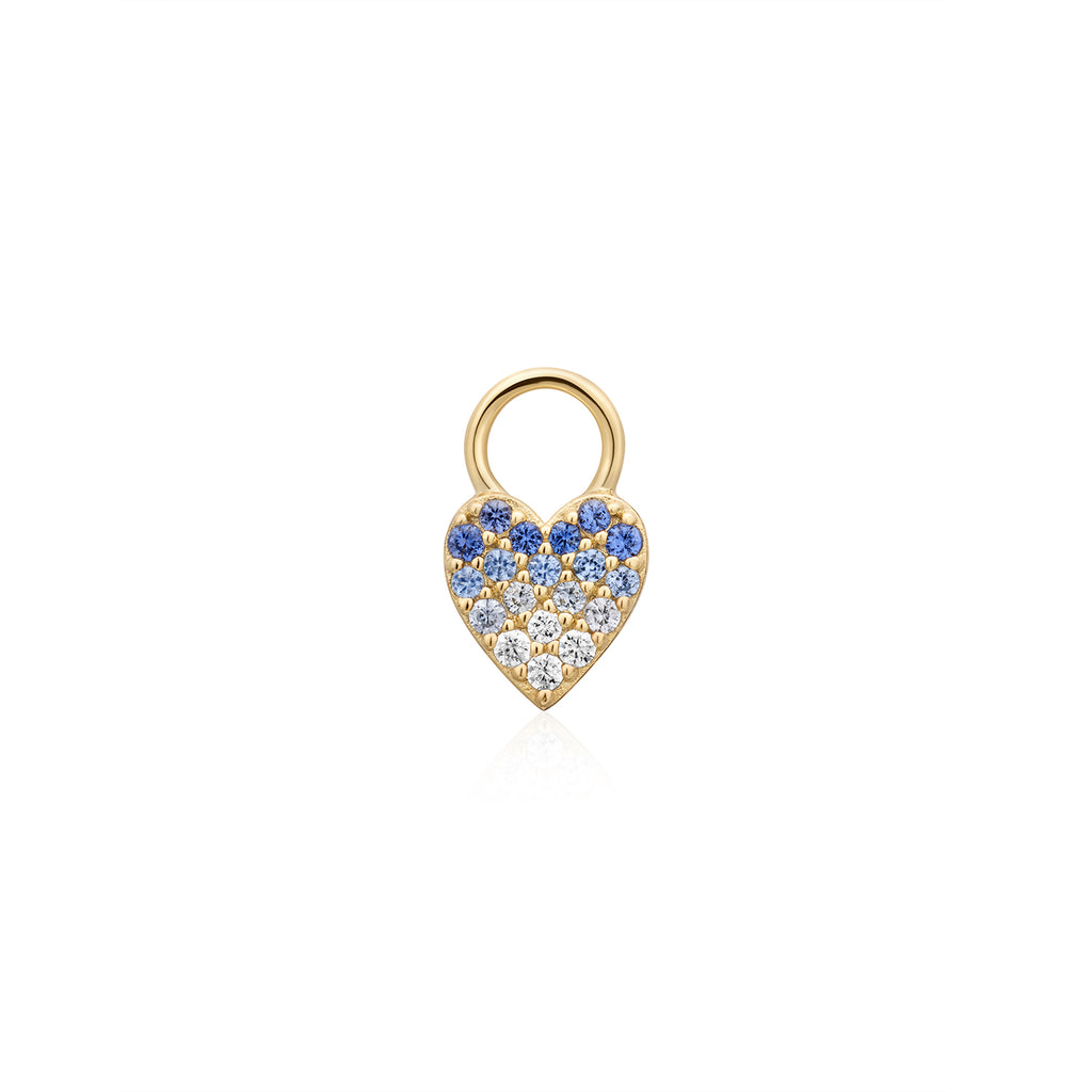 Charm Heart Blue
