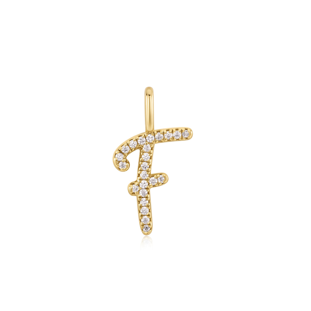 Charm Initial F