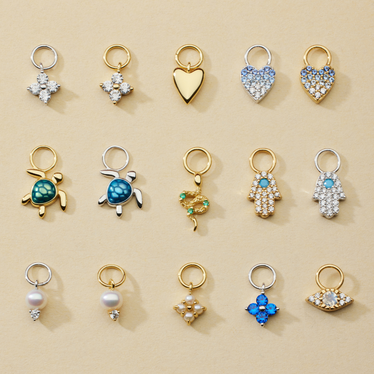 Charm Heart Blue