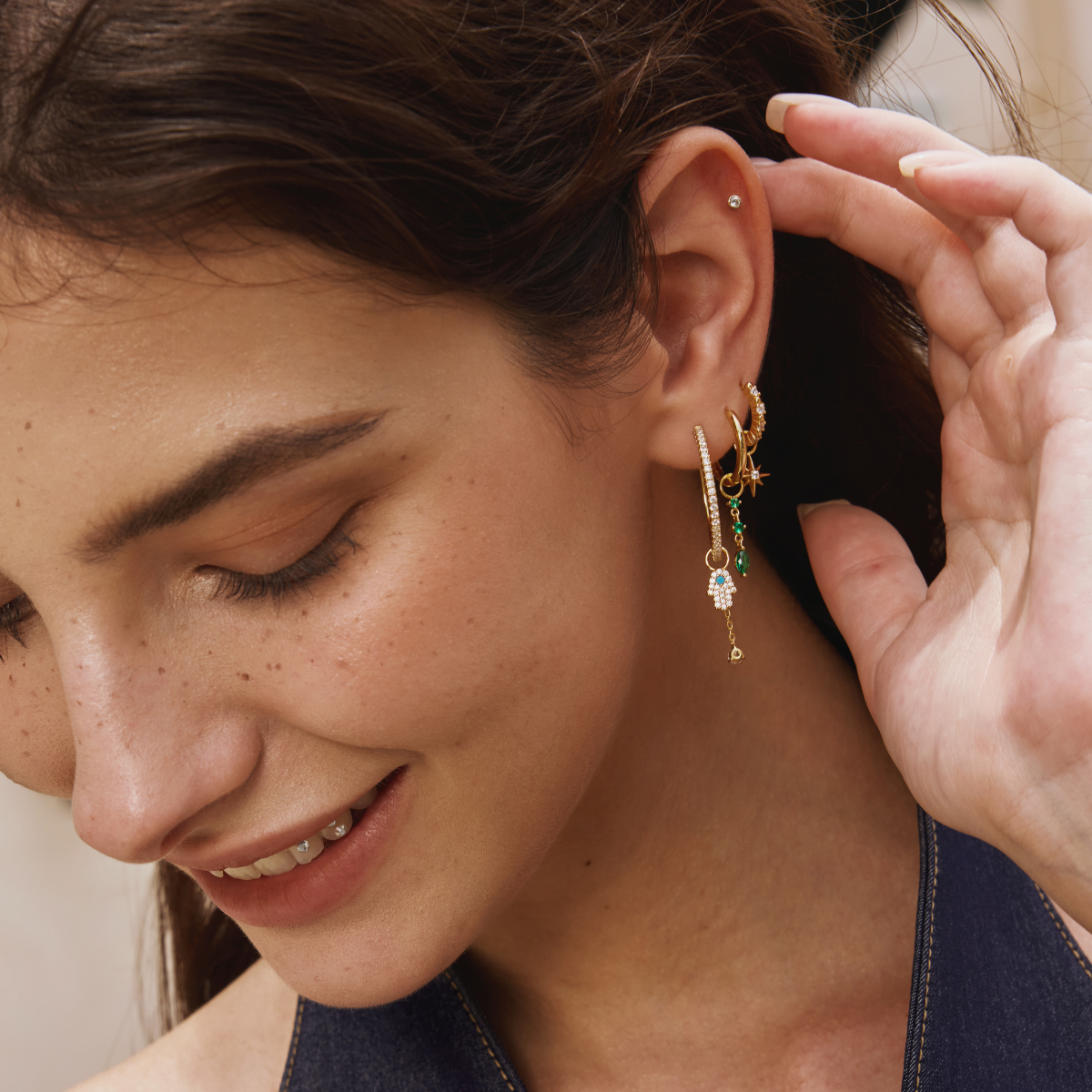 Earring Hoop Medium Jane