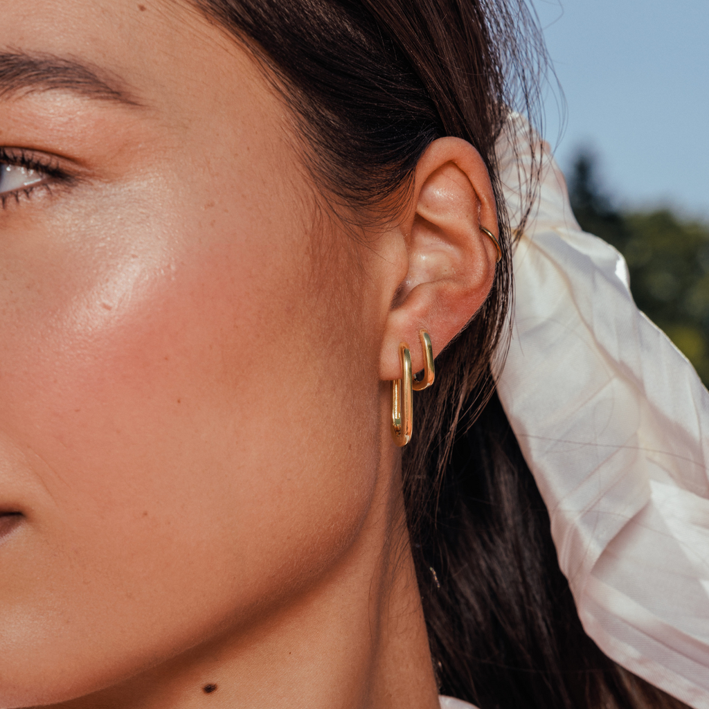 Earring Hoop Mini Chunky