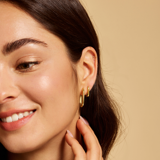 Earring Hoop Mini Chunky