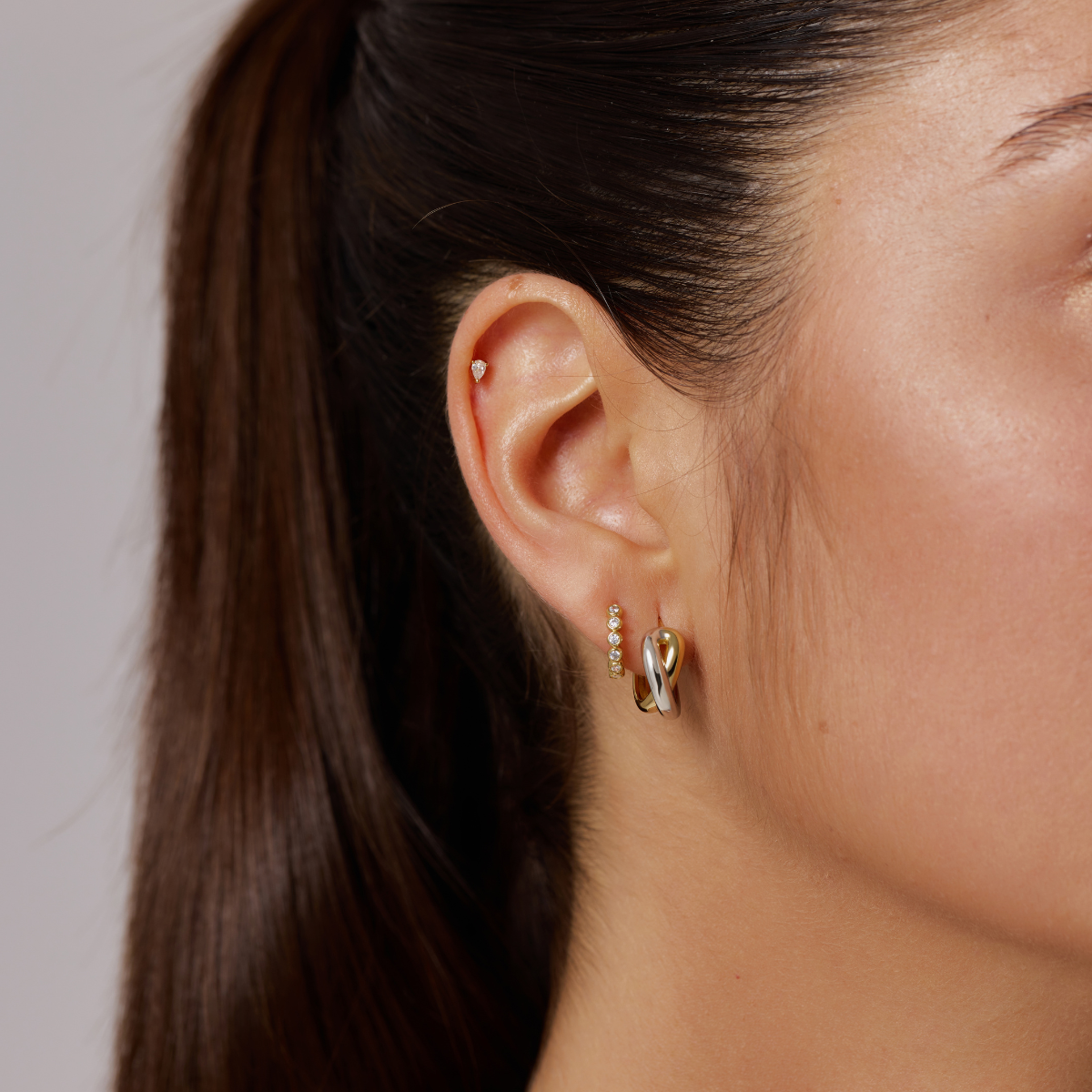 Earring Hoop Multi June