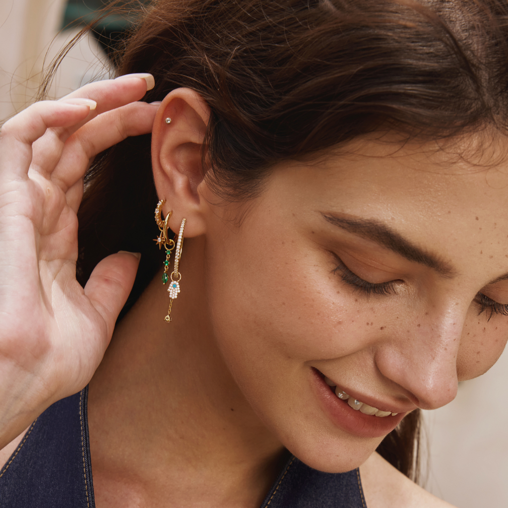Earring Hoop XL Bright