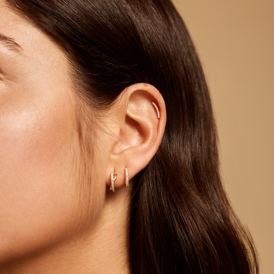 Earcartilage White Piercing