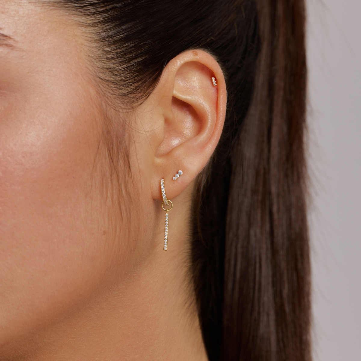 Mini Triple Piercing