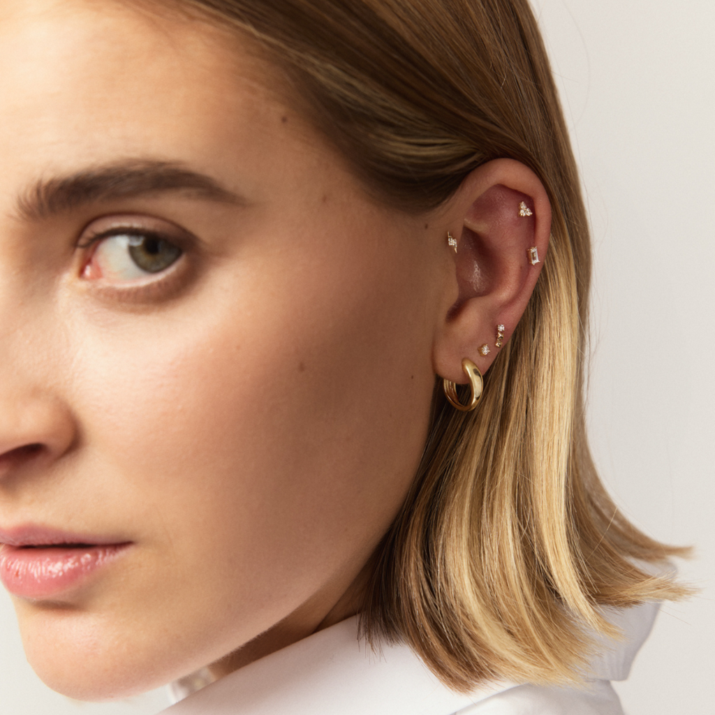 Earring Hoop Drop