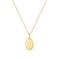 Necklace Engraving Oval