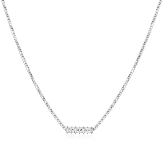 Necklace Chain Baguette