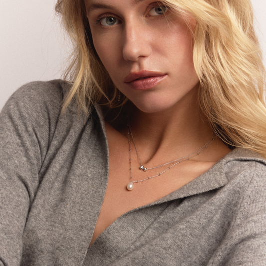 Necklace Pearl Boule