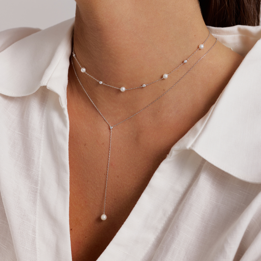 Necklace Pearl June