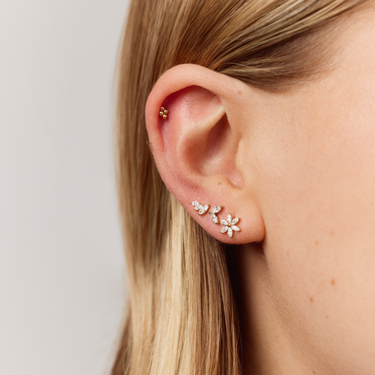 Crown Marquise Piercing