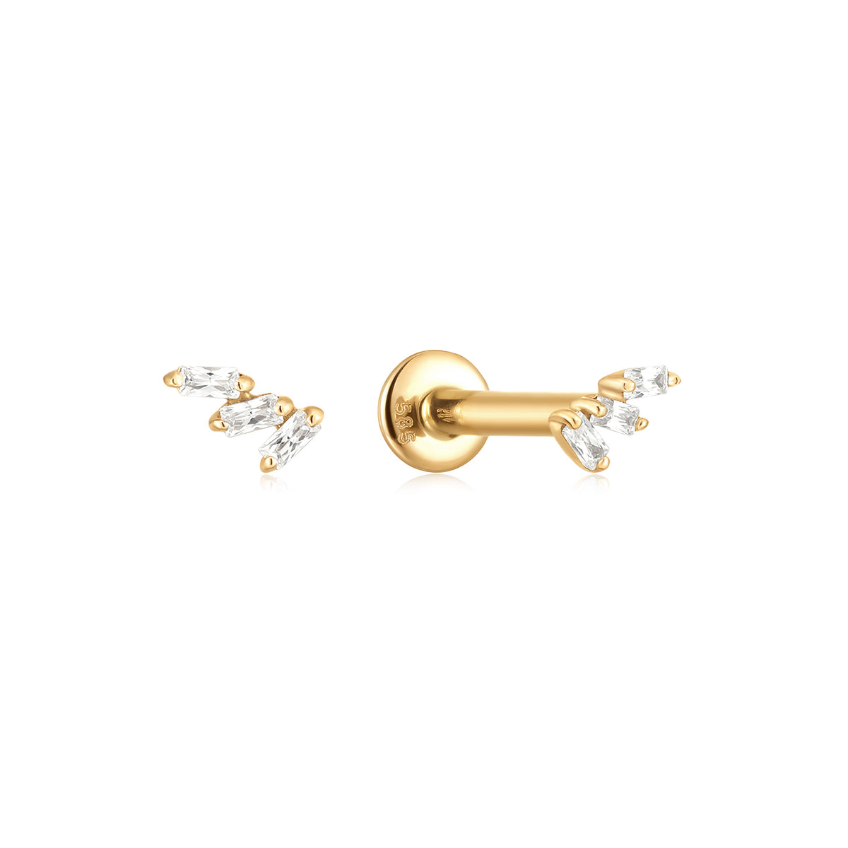 Triple Baguette Piercing