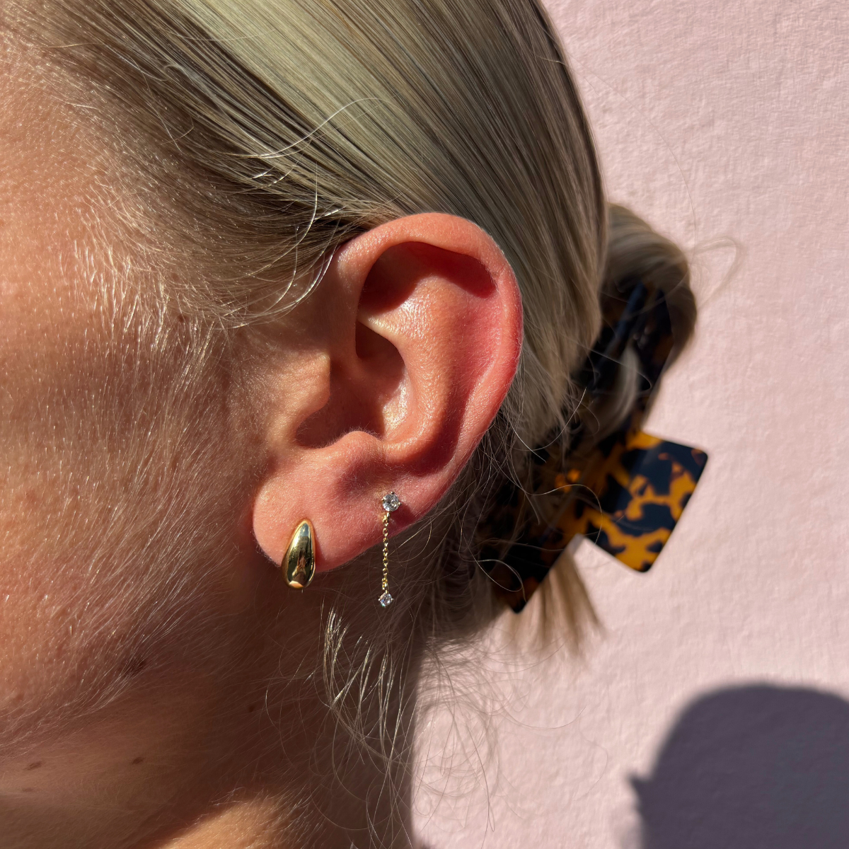 Earring Stud Big Drop