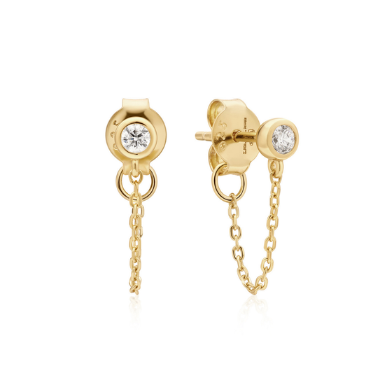Earring Stud Chain June