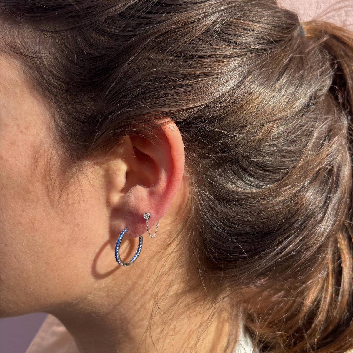 Earring Stud Chain June