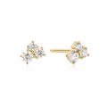 Earring Stud Trio Round