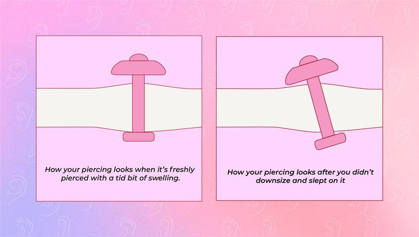 DO NOT SLEEP ON YOUR PIERCING
