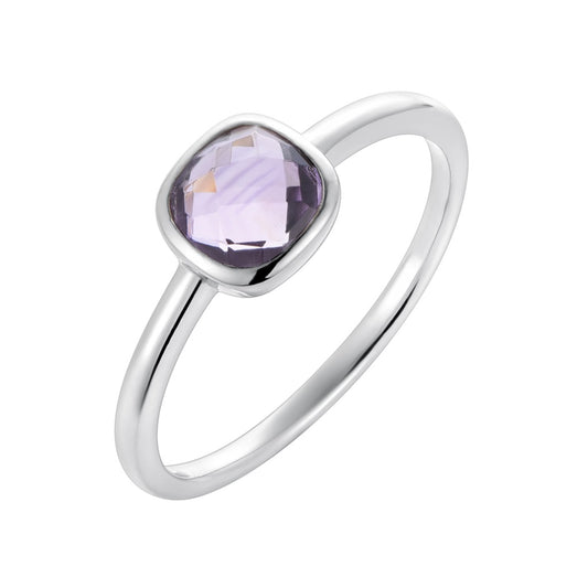 Ring gem amethyst