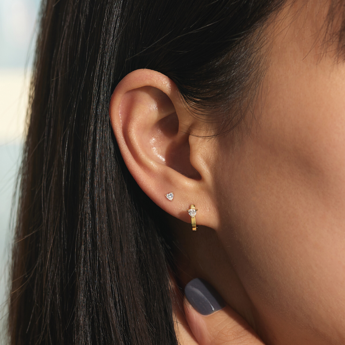 Earring Mini Stud Triangle
