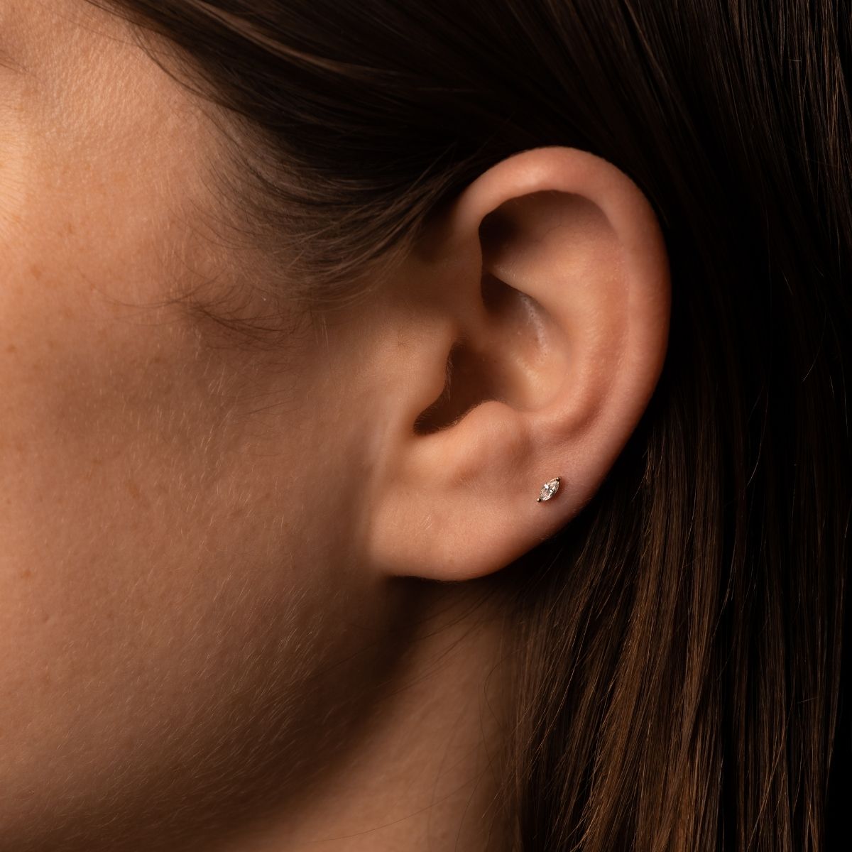 Marquise Piercing Titanium
