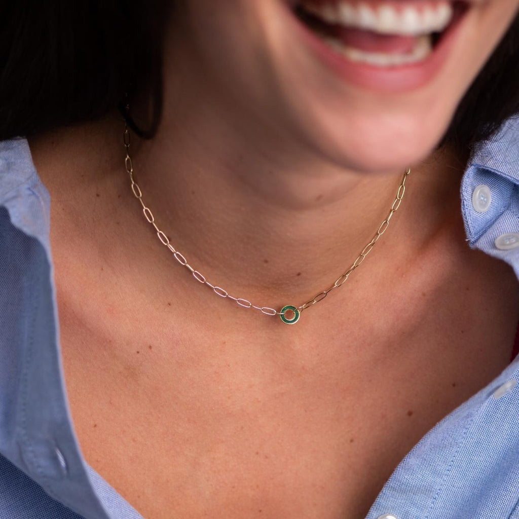 Necklace Malachite