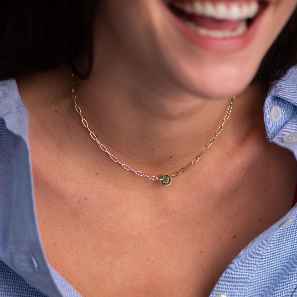 Necklace Malachite