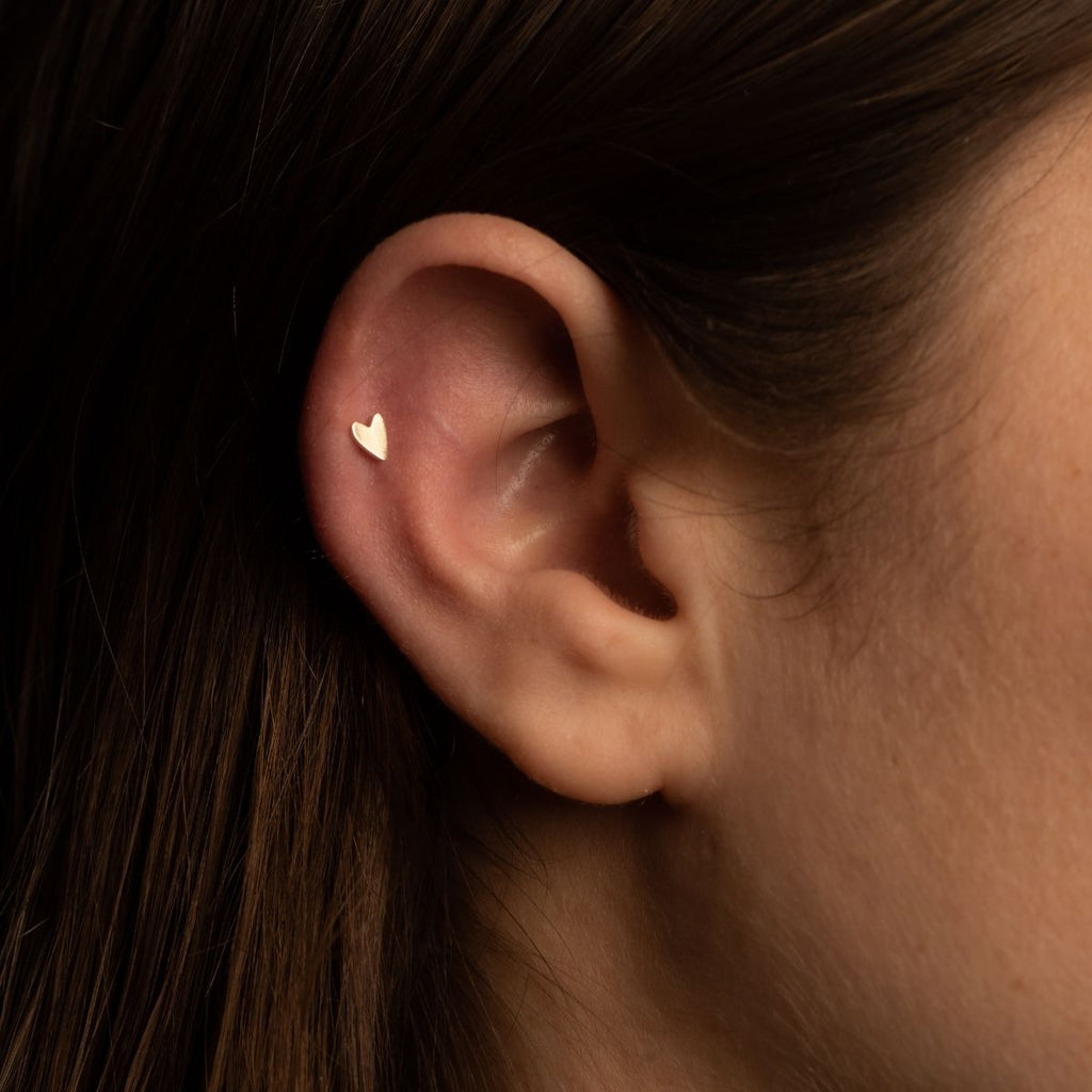 Heart Piercing Titanium